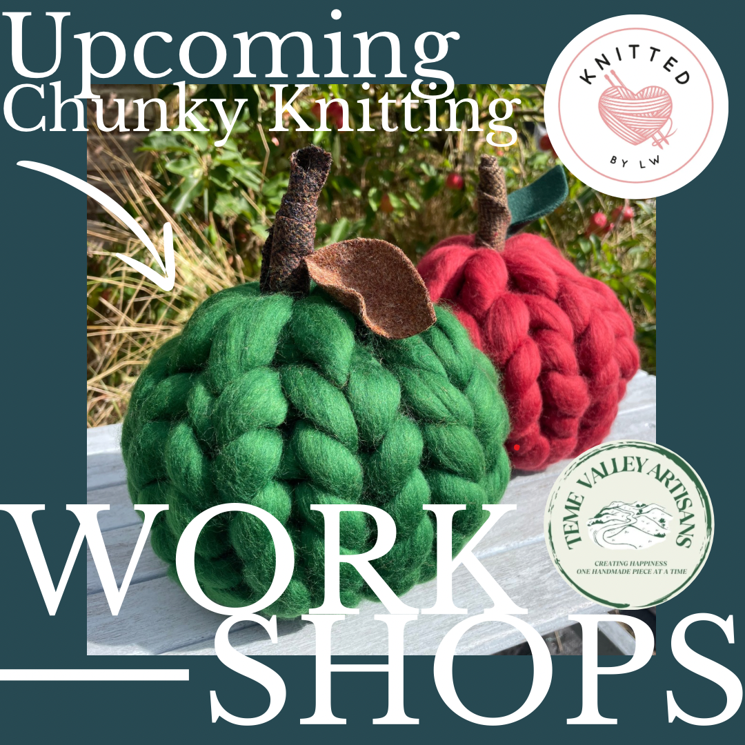 CHUNKY APPLES WORKSHOP - TEME VALLEY ARTISANS, TENBURY WELLS - TUESDAY 30TH SEPTEMBER